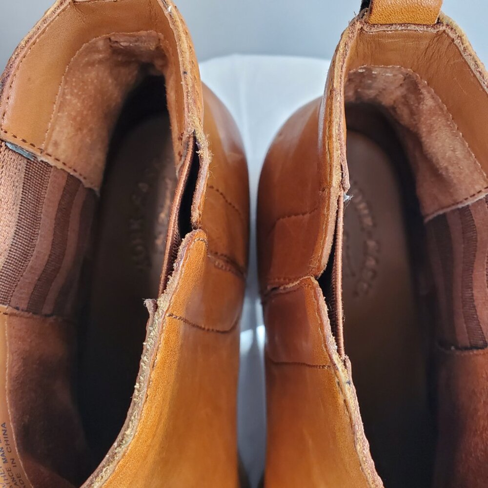 Kork ease brown leather ankle boots - Picture 4 of 5